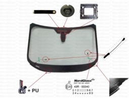 Ветровое стекло на FORD TRANSIT TOURNEO CONNECT II/ TOURNEO CONNECT II 2VAN,4VAN